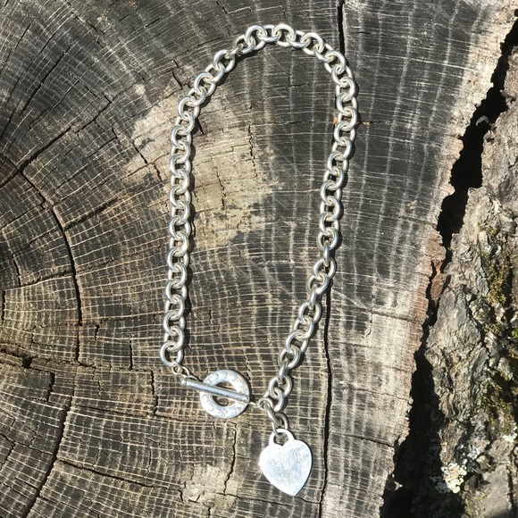 Tiffany & Co. Heart Toggle Necklace - Picture 1 of 8